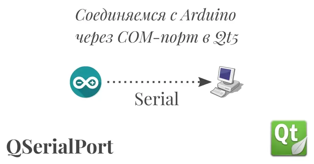 Настройка, подключение, чтение символов. Взаимодействие с Arduino через последовательный порт (COM) в Qt. Часть 1